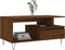 vidaXL - Salontafel - 90x49x45 - cm - bewerkt - hout - bruineiken