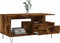 vidaXL - Salontafel - 90x49x45 - cm - bewerkt - hout - gerookt - eikenkleurig