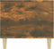 vidaXL - Salontafel - 90x49x45 - cm - bewerkt - hout - gerookt - eikenkleurig