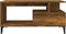 vidaXL - Salontafel - 90x49x45 - cm - bewerkt - hout - gerookt - eikenkleurig