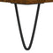 vidaXL - Salontafel - 90x49x45 - cm - bewerkt - hout - gerookt - eikenkleurig