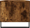 vidaXL - Salontafel - 90x49x45 - cm - bewerkt - hout - gerookt - eikenkleurig