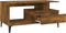 vidaXL - Salontafel - 90x49x45 - cm - bewerkt - hout - gerookt - eikenkleurig