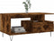 vidaXL - Salontafel - 90x49x45 - cm - bewerkt - hout - gerookt - eikenkleurig