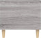 vidaXL - Salontafel - 90x49x45 - cm - bewerkt - hout - grijs - sonoma