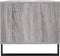 vidaXL - Salontafel - 90x49x45 - cm - bewerkt - hout - grijs - sonoma