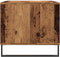 vidaXL - Salontafel - 90x49x45 - cm - bewerkt - hout - oud - houtkleurig