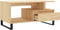 vidaXL - Salontafel - 90x49x45 - cm - bewerkt - hout - sonoma - eikenkleurig