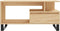 vidaXL - Salontafel - 90x49x45 - cm - bewerkt - hout - sonoma - eikenkleurig