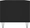 vidaXL - Salontafel - 90x49x45 - cm - bewerkt - hout - zwart