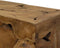 vidaXL - Salontafel - 90x50x30 - cm - echt - teakhout - bruin