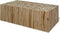 vidaXL - Salontafel - 90x50x30 - cm - echt - teakhout