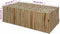 vidaXL - Salontafel - 90x50x30 - cm - echt - teakhout