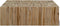 vidaXL - Salontafel - 90x50x30 - cm - echt - teakhout