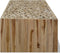 vidaXL - Salontafel - 90x50x30 - cm - echt - teakhout