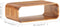 vidaXL - Salontafel - 90x50x30 - cm - massief - acaciahout