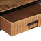 vidaXL - Salontafel - 90x50x30 - cm - massief - ruw - mangohout