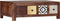 vidaXL - Salontafel - 90x50x30 - cm - massief - sheeshamhout