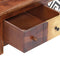 vidaXL - Salontafel - 90x50x30 - cm - massief - sheeshamhout