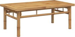 vidaXL - Salontafel - 90x50x35 - cm - bamboe