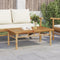 vidaXL - Salontafel - 90x50x35 - cm - bamboe