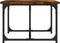 vidaXL - Salontafel - 90x50x35 - cm - bewerkt - hout - gerookt - eikenkleurig