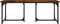 vidaXL - Salontafel - 90x50x35 - cm - bewerkt - hout - gerookt - eikenkleurig