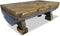 vidaXL - Salontafel - 90x50x35 - cm - gemengd - gerecycled - hout