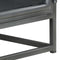 vidaXL - Salontafel - 90x50x35 - cm - massief - acaciahout - grijs