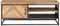 vidaXL - Salontafel - 90x50x35 - cm - massief - acaciahout