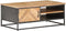 vidaXL - Salontafel - 90x50x35 - cm - massief - acaciahout