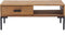 vidaXL - Salontafel - 90x50x35 - cm - massief - grenenhout