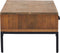 vidaXL - Salontafel - 90x50x35 - cm - massief - grenenhout