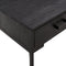 vidaXL - Salontafel - 90x50x35 - cm - massief - grenenhout - zwart