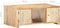 vidaXL - Salontafel - 90x50x35 - cm - massief - mangohout