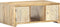 vidaXL - Salontafel - 90x50x35 - cm - massief - mangohout