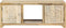 vidaXL - Salontafel - 90x50x35 - cm - massief - mangohout