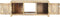 vidaXL - Salontafel - 90x50x35 - cm - massief - mangohout