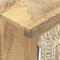 vidaXL - Salontafel - 90x50x35 - cm - massief - mangohout