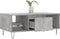 vidaXL - Salontafel - 90x50x36,5 - cm - bewerkt - hout - betongrijs
