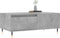 vidaXL - Salontafel - 90x50x36,5 - cm - bewerkt - hout - betongrijs