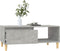 vidaXL - Salontafel - 90x50x36,5 - cm - bewerkt - hout - betongrijs