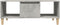 vidaXL - Salontafel - 90x50x36,5 - cm - bewerkt - hout - betongrijs