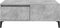 vidaXL - Salontafel - 90x50x36,5 - cm - bewerkt - hout - betongrijs