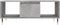 vidaXL - Salontafel - 90x50x36,5 - cm - bewerkt - hout - betongrijs