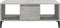 vidaXL - Salontafel - 90x50x36,5 - cm - bewerkt - hout - betongrijs