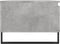 vidaXL - Salontafel - 90x50x36,5 - cm - bewerkt - hout - betongrijs