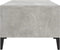 vidaXL - Salontafel - 90x50x36,5 - cm - bewerkt - hout - betongrijs