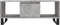 vidaXL - Salontafel - 90x50x36,5 - cm - bewerkt - hout - betongrijs