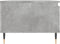 vidaXL - Salontafel - 90x50x36,5 - cm - bewerkt - hout - betongrijs